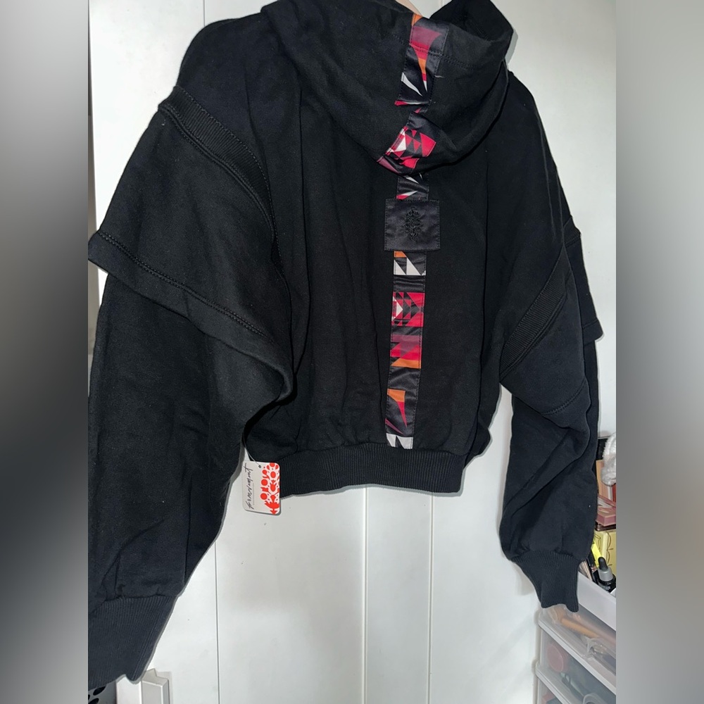 NWT NWT Snow Flow Hoodie In Black Combo - Picture 6 of 8